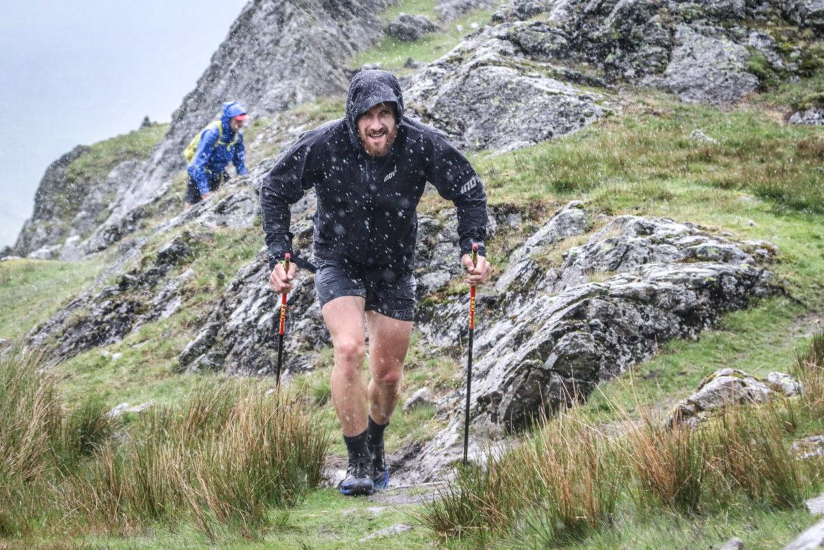 "Paul Tierney, an ambassador for running brand inov-8, during his record-breaking Wainwrights run in the Lake District. Photo by Pete Aylward’