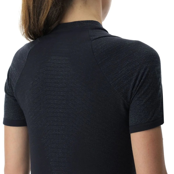 UYN Running Exceleration OW shirt - Black/Iron (D) - Image 8