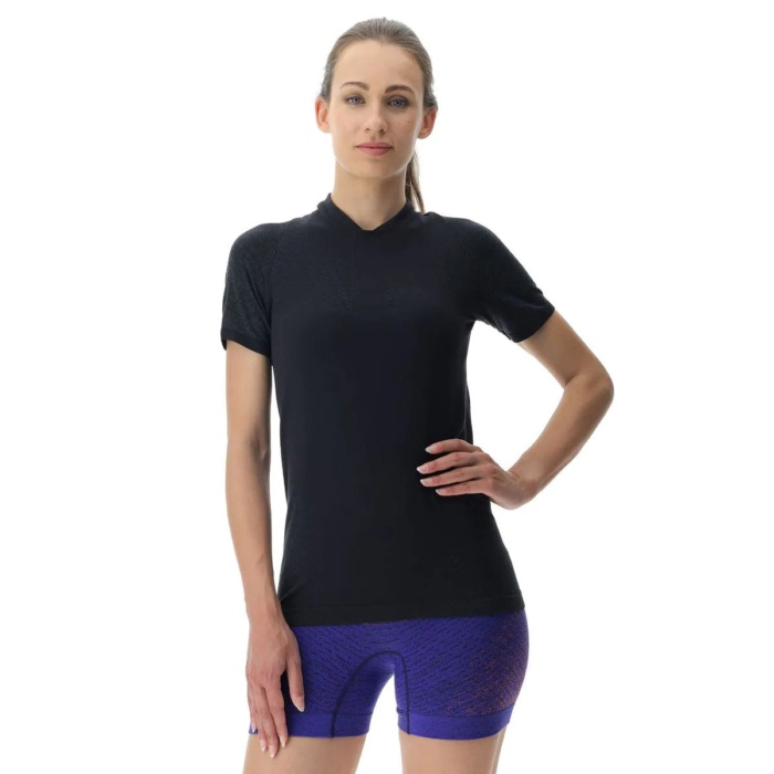 UYN Running Exceleration OW shirt - Black/Iron (D) - Image 3