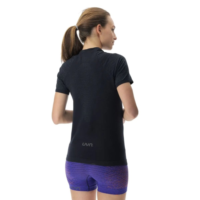 UYN Running Exceleration OW shirt - Black/Iron (D) - Image 4