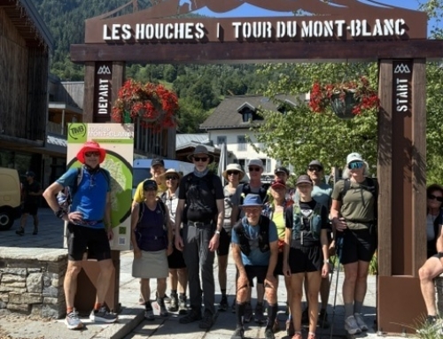 Hiking rundt om Mont Blanc på 7 dage og 7 nætter, hvor der hver dag udspillede sig nye sceneri